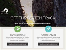 Tablet Screenshot of oxytours.com